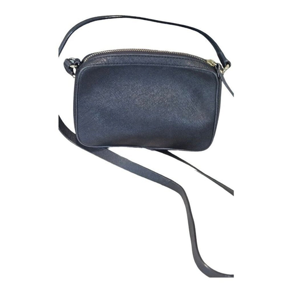 Kate Spade Black Zipper Closure Adjustable Strap Leather Crossbody Handbag - Picture 6 of 8